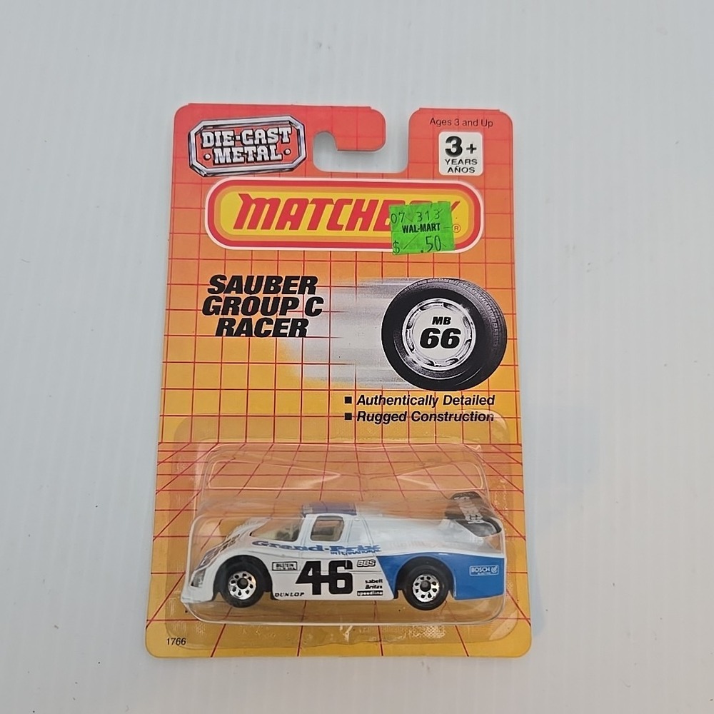 1990s Matchbox Sauber Group C Racer MB66 (MIB)